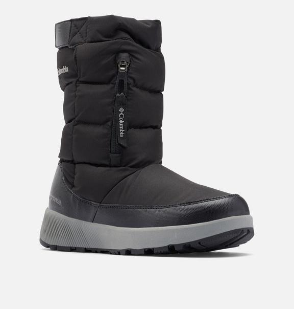 Columbia Paninaro Omni-Heat Boots Black For Women's NZ14685 New Zealand